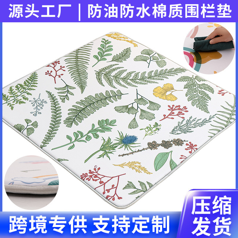 Almohadilla para gatear para bebés de Amazon Almohadilla para cercas Almohadilla para juegos impermeable y a prueba de orina Almohadilla para gatear gruesa Almohadilla antideslizante y gruesa