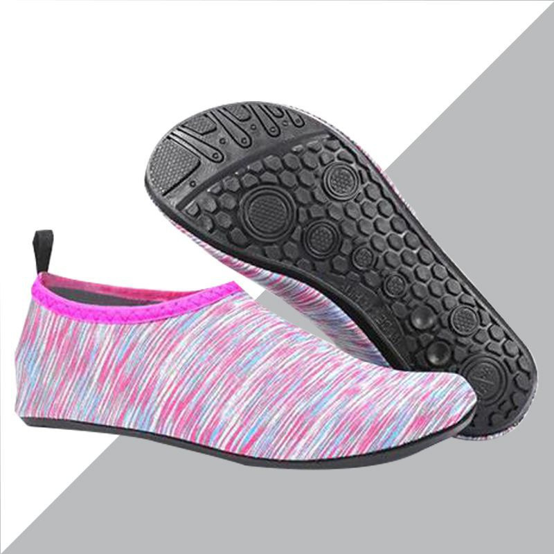 색상 라인 보라색 고무 밑창