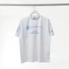 【018】World Food Agency—white T with blue letters