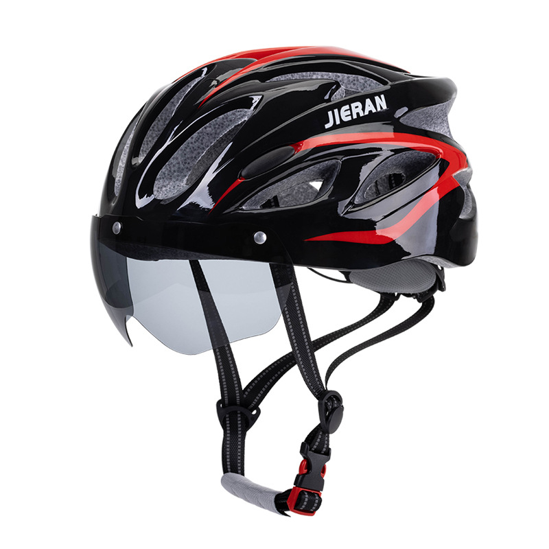 Venta caliente transfronteriza casco de bicicleta estándar nacional bicicleta de montaña masculina bicicleta de carretera bicicleta de patinaje sobre ruedas bicicleta transpirable casco equipo de ciclismo
