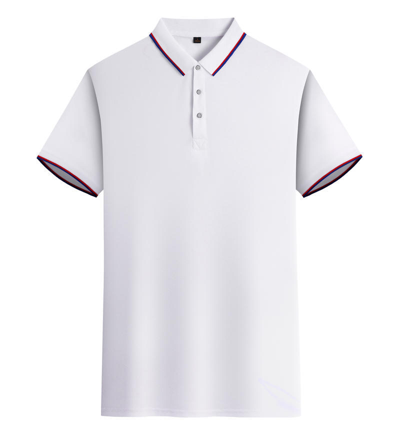 Tiger 180G con solapa polo impresión logotipo de verano ropa de trabajo hombre y mujer de manga corta personalizada camisa publicitaria de moda