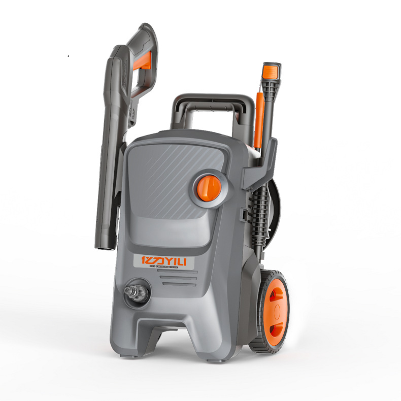 亿力清洗机YLQ5550H-150C自吸两用150bar家用洗车高压水枪