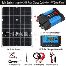 12V̫bϵy: ׃ 30A 18W̫ܰ Solar System