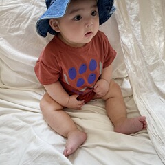 Baby Crawling Suit for Korean Version of Instagram in 2023 Spring and Summer for Boys and Infants, Pure Cotton Cartoon T-shirt, Pure Cotton Onesie