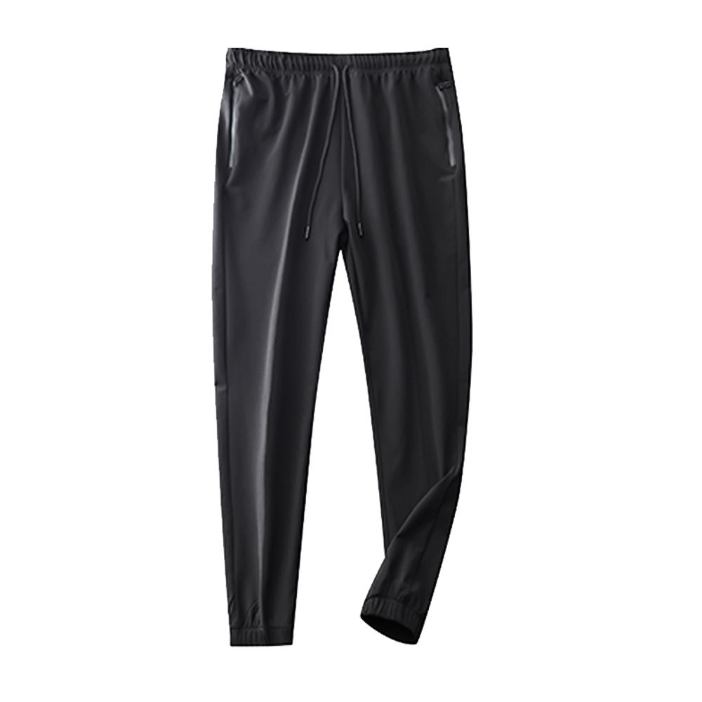 Otoño e invierno Pantalones deportivos al aire libre deportes correr pantalones de hombre ropa casual pantalones de fitness de secado rápido pantalones de chándal de baloncesto pantalones atados al tobillo