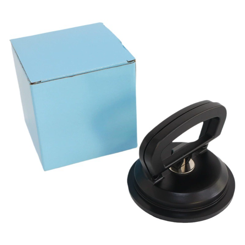 Прямые поставки с завода: Черный вакуумный подъемник King Kong с одним захватом для стекла и плитки, из алюминиевого сплава