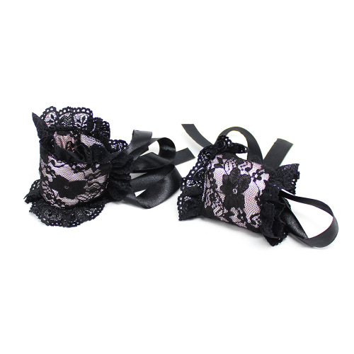 sm adult sex toys alternative lace blindfold handcuffs set men and women couples flirting supplies wholesale