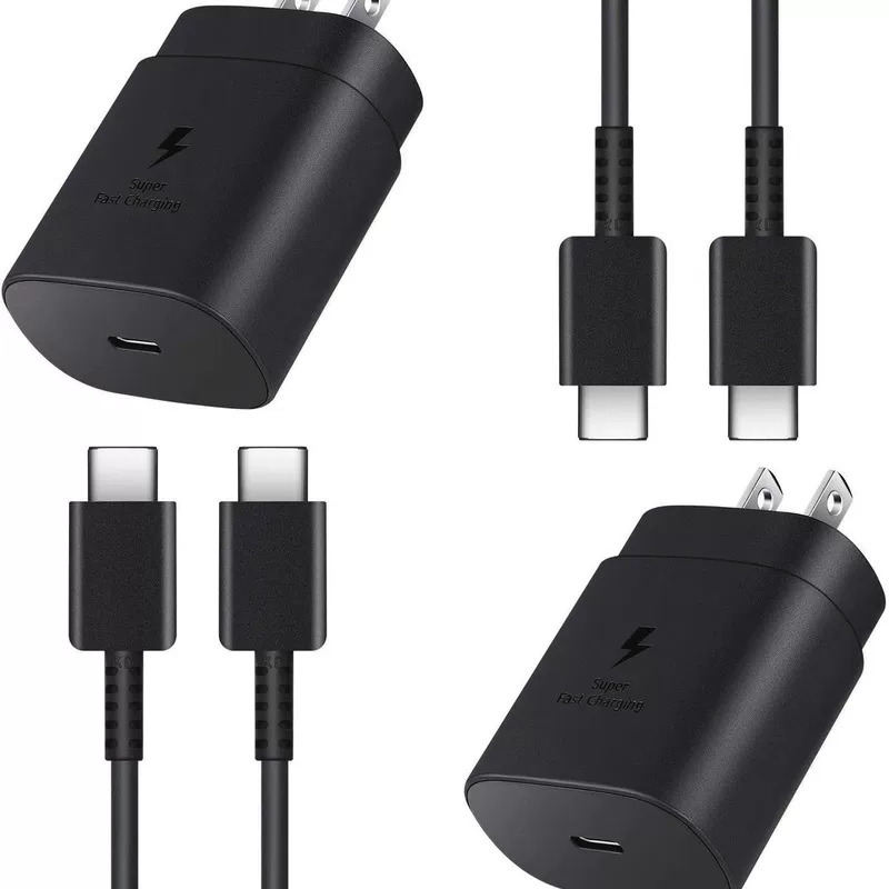 [PD25W быстрое зарядное устройство, подходит для Samsung NOTE10 S20 S21, зарядное с разъемом Type-C TA800]