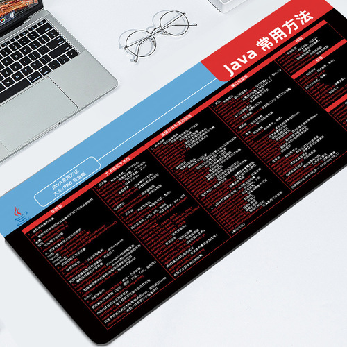 Extra large mouse pad desk pad shortcut keys thickened edge keyboard pad Xiaohongshu same style grass mouse pad