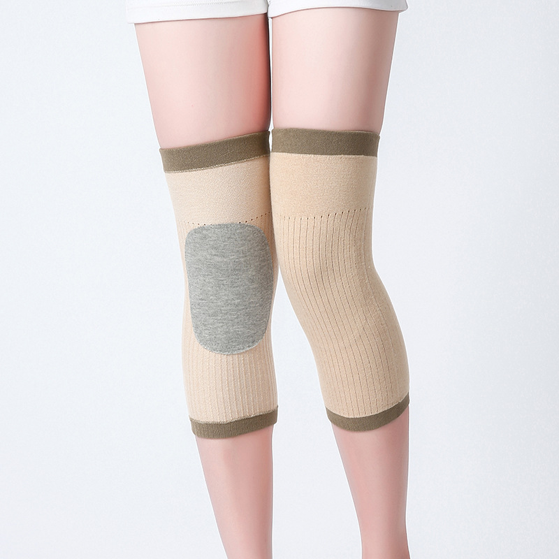Graphene Mugwort Heating Knee Pads for Warmth, Suitable for Elderly with Chronic Cold Legs, Men and Women Joint Protection, Elderly Sports Fleece-Lined Protective Gear