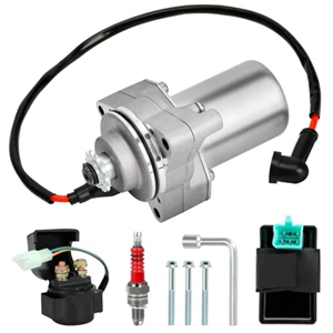 Cross-Border Atv Motor Relay Spark Plug Kit 110Cc 125 Starting Motor C110 Motor Upper Placement