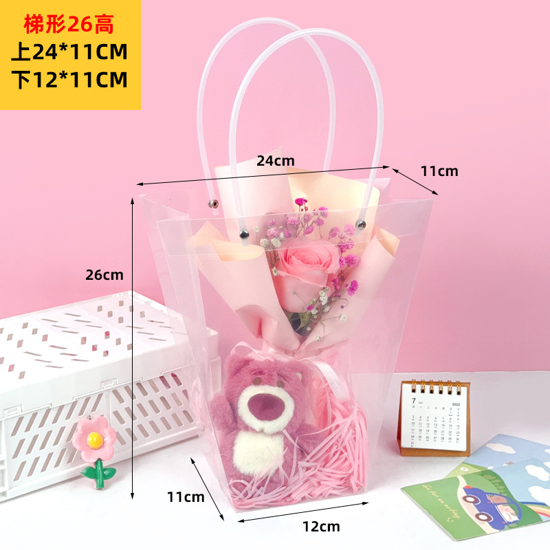 Transparente 26 alto 24 * 11 bajo 12 * 11; PP; 10 paquetes