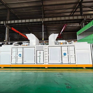 天然气发电机组 1200KW康明斯天然气发电机集装箱式380V三相电源