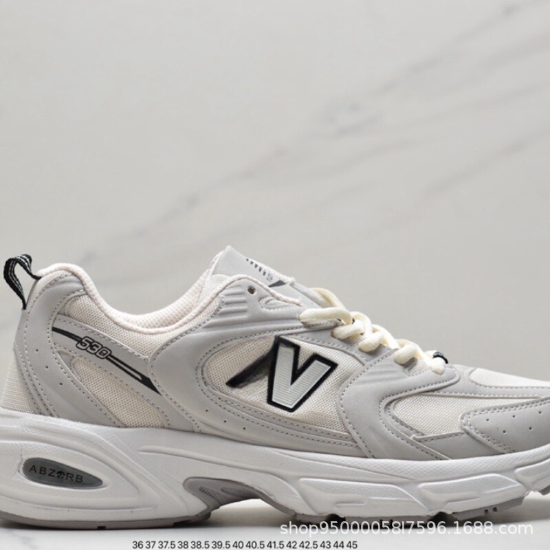莆田純原NB530レトロ銀白おじさん靴カジュアル女性アウトドアスポーツランニングカップル靴卸売り|undefined