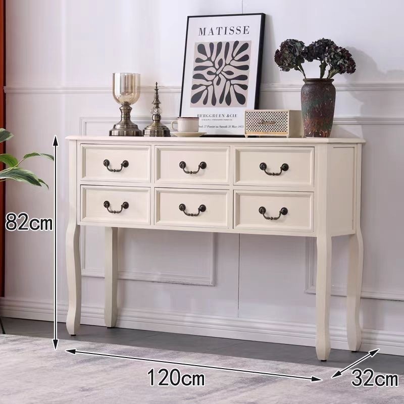 El dormitorio de seis cubos de madera maciza completa estadounidense alberga el armario de cuatro cubos de estilo europeo, el armario del cajón del armario, el porche y la Mesa de comedor.