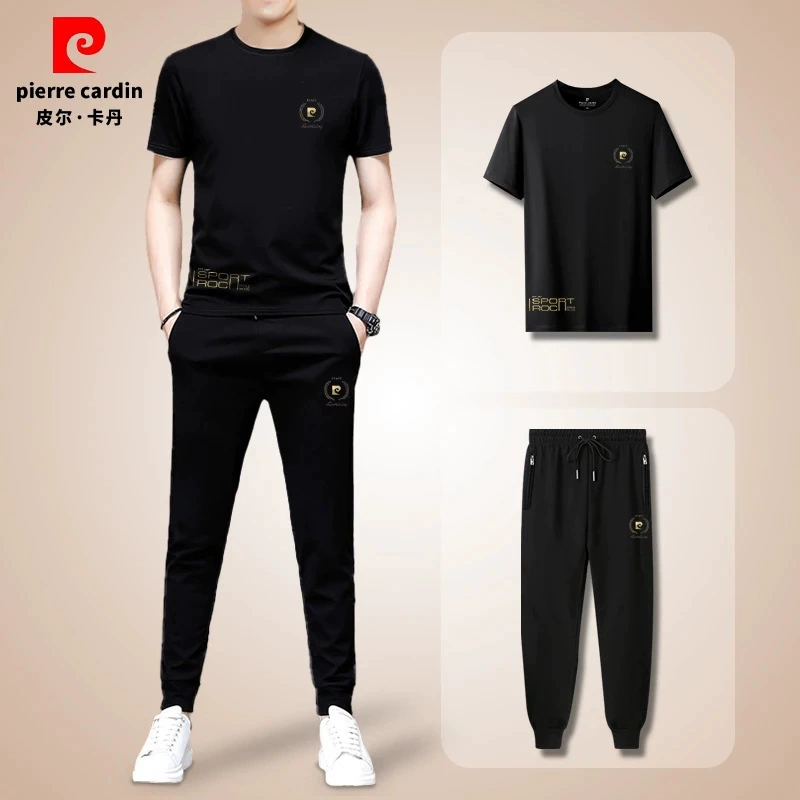 Pilkatan мужской летний повседневный набор с круглым вырезом