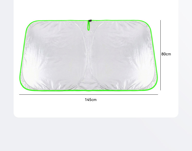 Car Sunshade, Front Windshield Heat-Insulating Sunshade, Cross-Border Exclusive Car Sunshade, Foldable Sunshade Curtain
