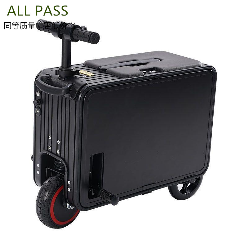 New intelligent riding box students can board the machine rechargeable intelligent manned pull rod 20 inch electric suitcase