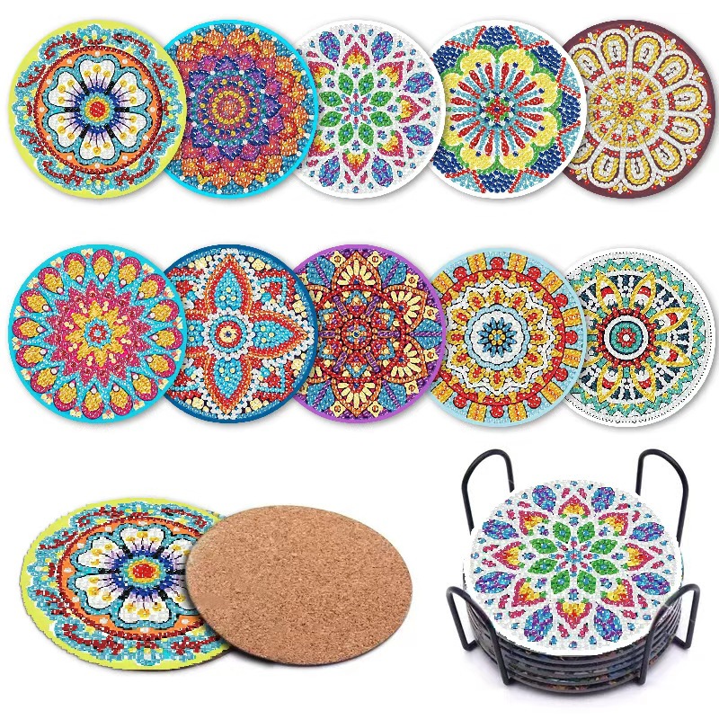 Transfronterizo para 5D pintura de diamantes artística cojín de taza creativo nuevo estilo de animación DIY pintura de diamantes decoración cojín de taza
