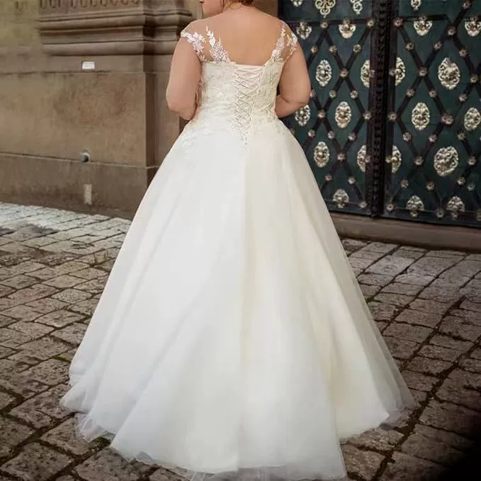 Гр贸 Foreign trade wedding dress 2026 new temperament bride Amazon one-shoulder Korean version texture floor-length gauze spring and autumn