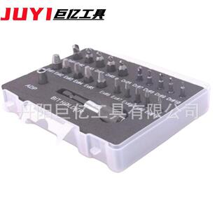 Transparent Box 22pc High Speed Steel Broken Wire Extractor Reverse Tooth Reverse Wire Extractor Tool Set Broken Screw Extractor