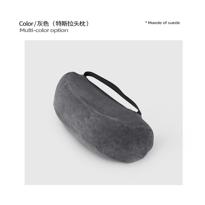 适用特斯拉Model3/Y座椅头枕腰靠麂皮绒车载座椅透气舒适护腰靠枕|undefined