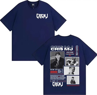 Rapper CRIS MJ Album Tour 2025 Cover Graphic T-shirt Women M