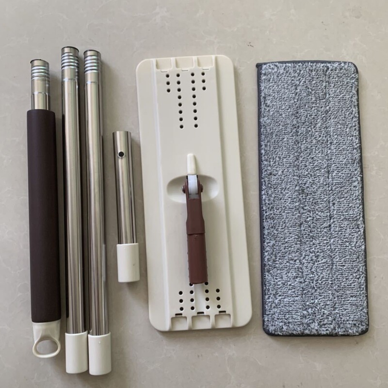 Scratch Flatbed Mop Accessories Rotating Mop Rod Hand-free Mop Head Lazy Man Mop Clean Mop Head Replacement