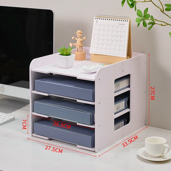 Four-layer enlarged model [free stickers and free pen holder]