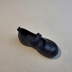 羊皮版 ~ 日本の超軽便の厚い底のメアリー珍の靴の女性の1字は浅い口の柔らかい底の快適なカジュアルな小さい靴を持ちます。