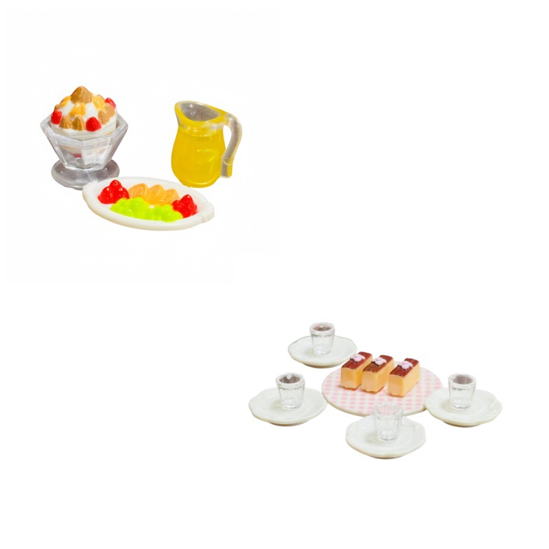 dollhouse  min΢��ԭװʳ��diyģ�ͷ��������������ˮ���̵���