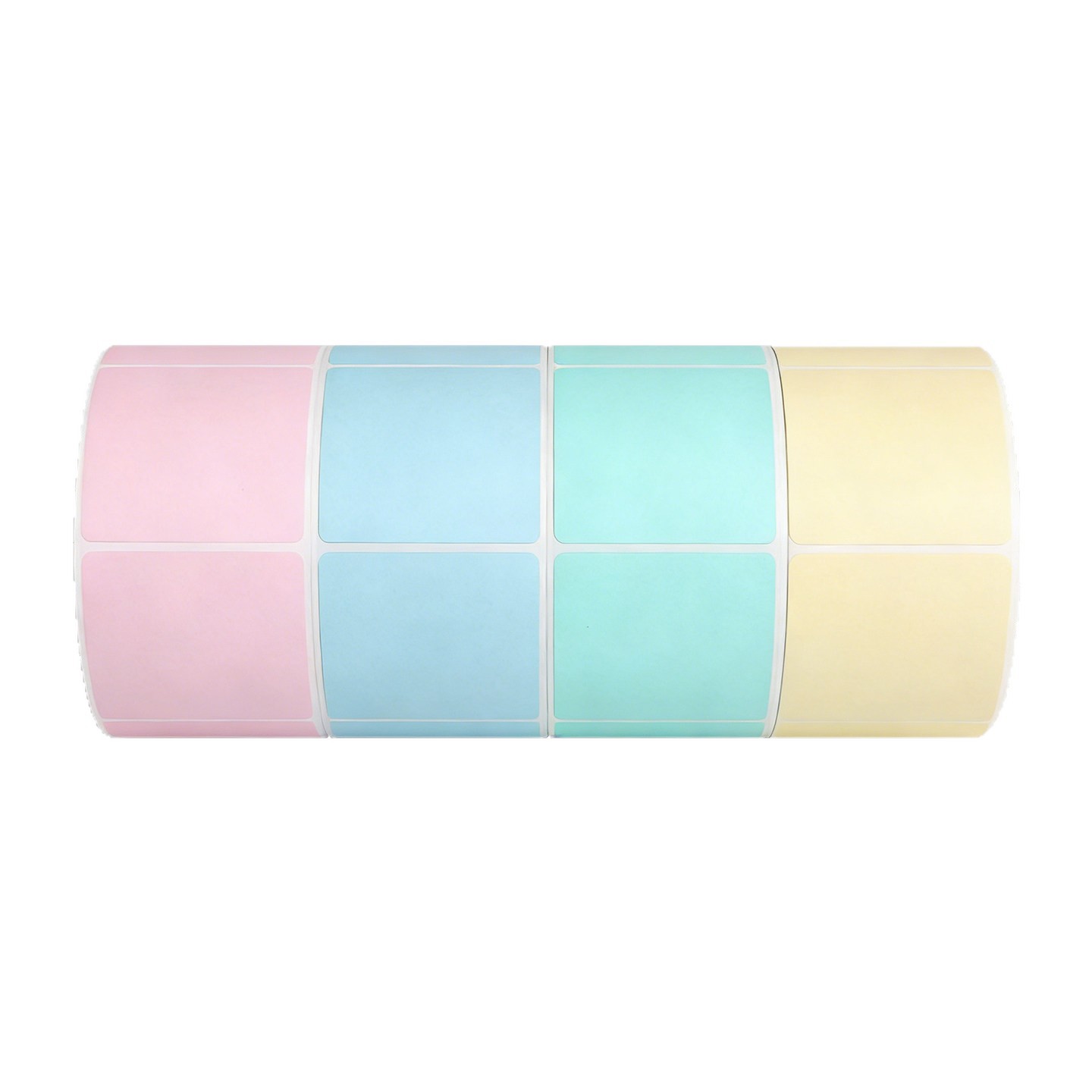 Papel de etiqueta de color macarón anticalor 40 * 30 50 60 amarillo azul verde rosa