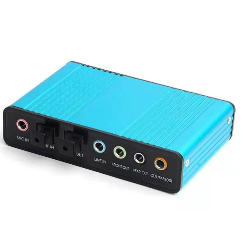 USB внешняя звуковая карта из алюминия, онлайн-чат, запись игр, караоке-микширование, звуковая карта 7.1/5.1 оптический кабель