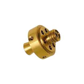 Aerter铜压铸件cnc机加工电子精密铜零件铜套铜接头cnc非标定制