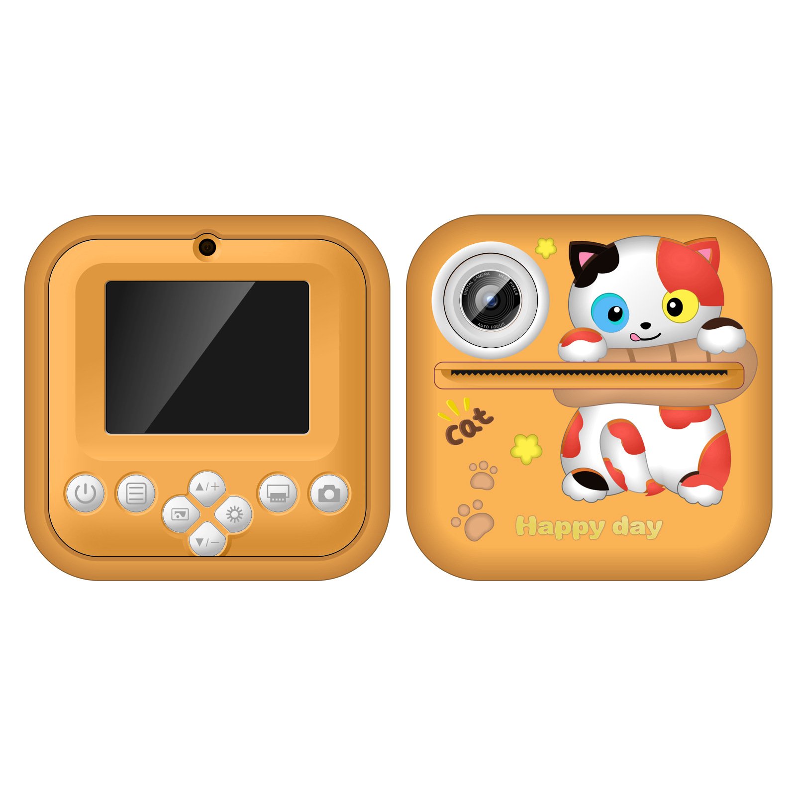 Nueva cámara de impresión de regalo para niños S2 HD cámara dual Polaroid cámara de impresión de papel térmico