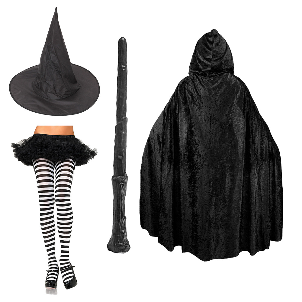 Fiesta personaje cosplay varita mágica clásica Harry túnica mágica capa corbata bufanda traje de accesorios de fiesta