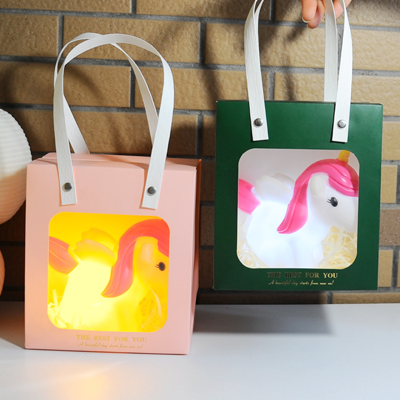 Christmas gift glowing night light cartoon children's birthday favor share all the kids in the class creative gift