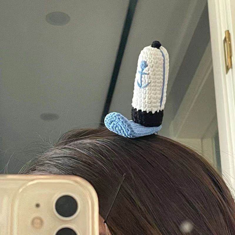 Crab King Employee Hat Hairpin DIY Handmade Hairpin Spongebob Crab King Hat Material Package