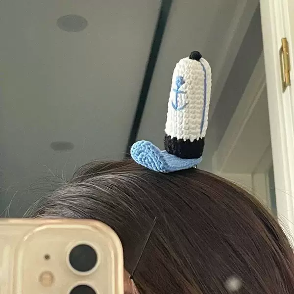 Crab King Employee Hat Hairpin DIY Handmade Hairpin Spongebob Crab King Hat Material Package