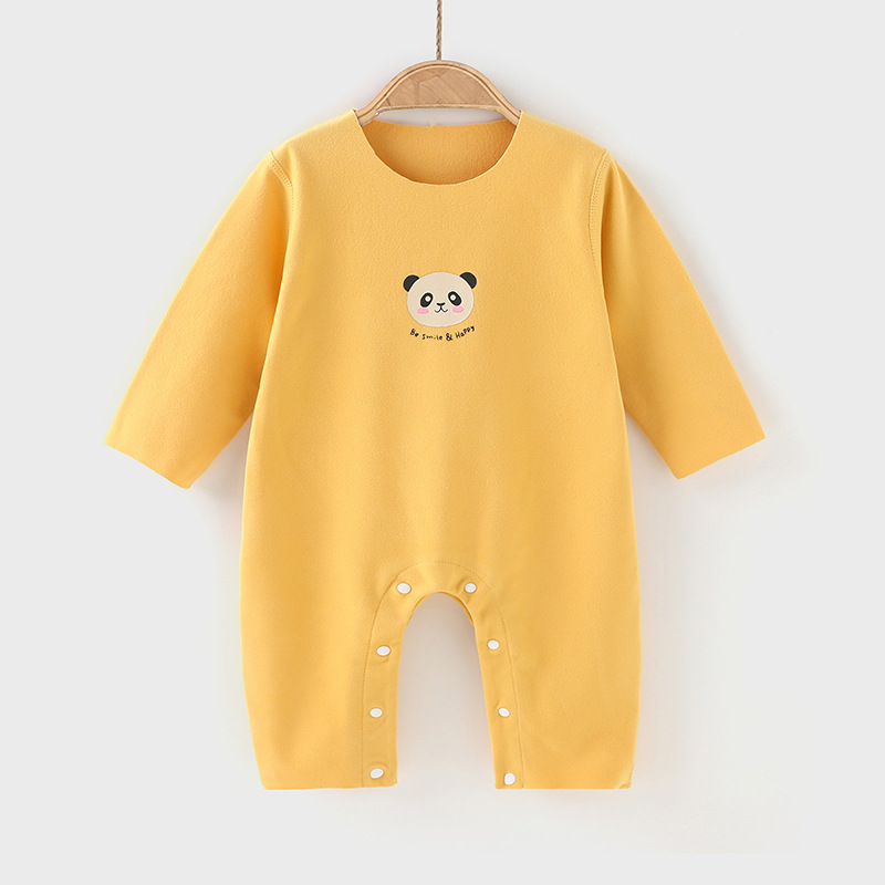 1211-옐로우 풀오버 점프수트