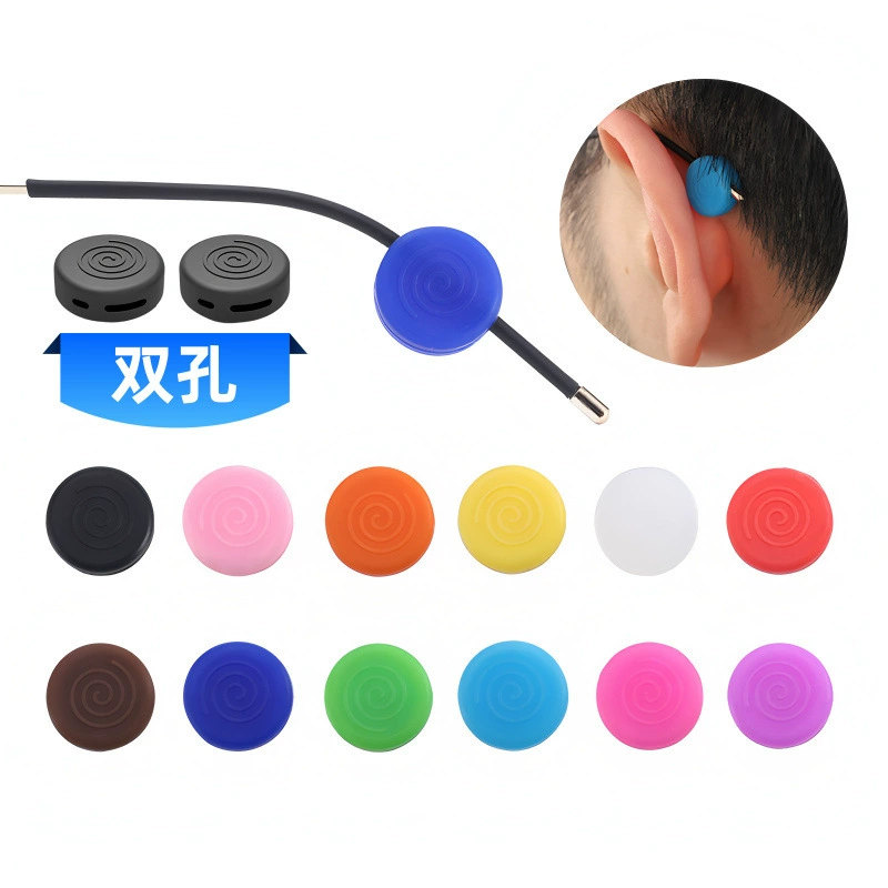 Аксессуары для очков Силиконовые очки Ушные крючки с двумя отверстиями