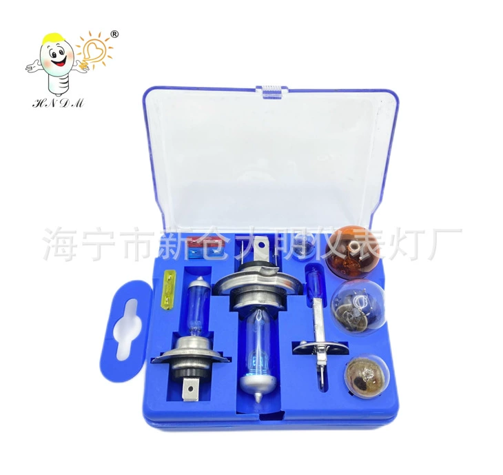 H1 & H7 & H4 комбинация 10 шт. Костюм супер белый свет Автомобиль аварийная упаковка указатель поворота Стоп-сигнал предохранитель