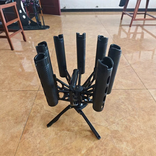 360-Degree Rotating Gatling Lure Rod Holder [7 Rod Holders]
