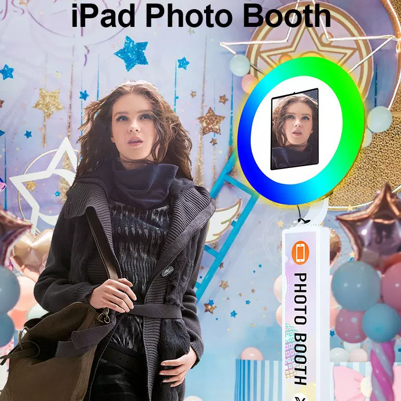 ipad照相亭photo booth婚礼摄影节日聚会拍照海外爆款