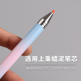 New nail art point drill stick drill tool DIY rotary push crayon stick drill jewelry point beads diamond stick drill mud