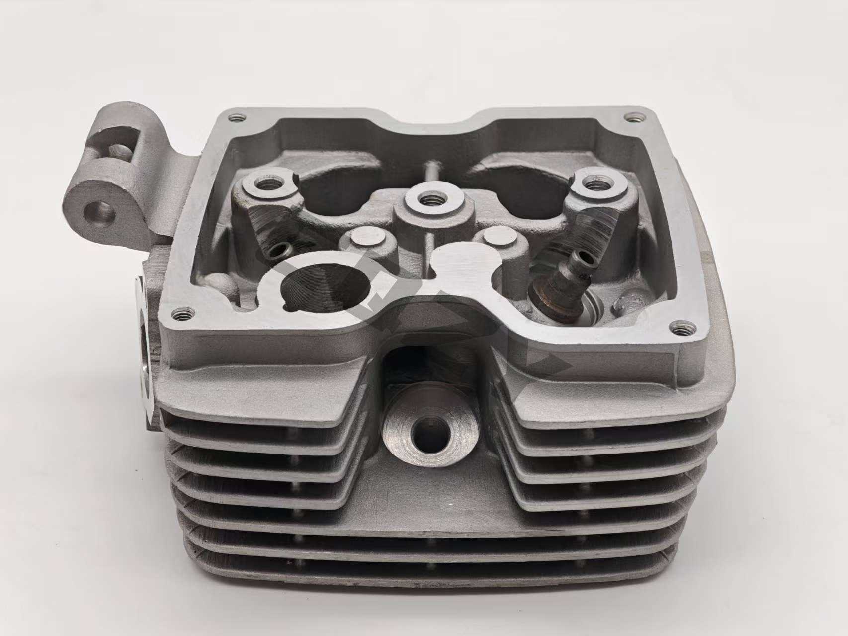 Motorcycle Parts Cylinder Head Assembly Cg125 Square Cylinder Head Square Cylinder Head Assembly Painted Cylinder Head
