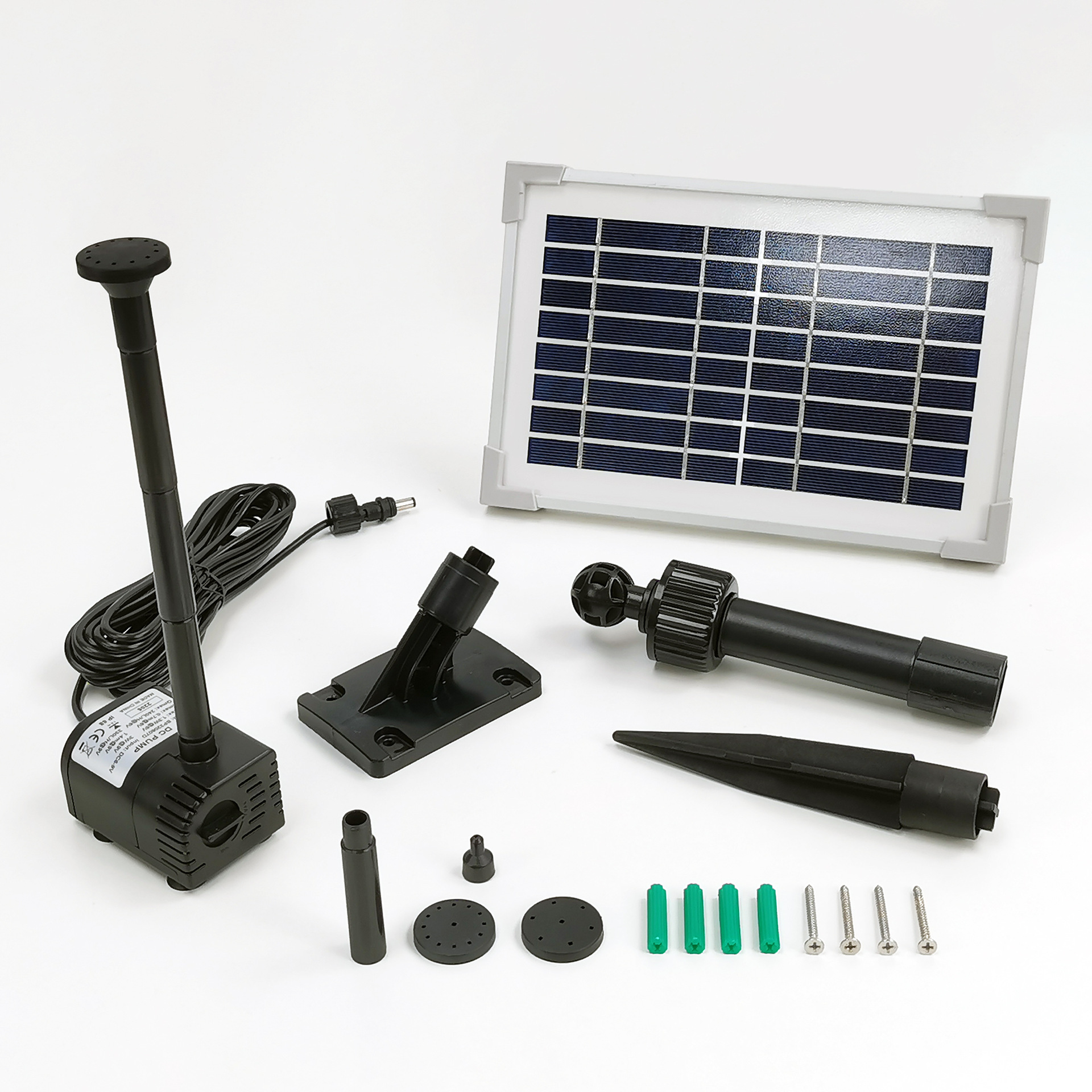 DC8V太阳能喷泉泵花园池塘景观泵-SP4-320607D