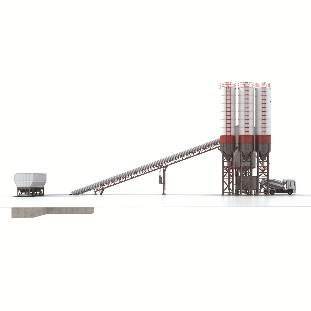 直销混凝土搅拌站建筑机械设备 商品工程搅拌站 环保型商砼搅拌站