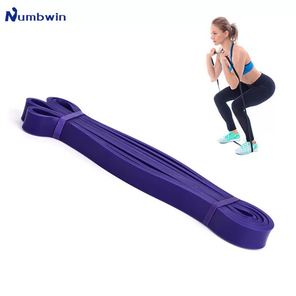Numbwin Latex Resistance Band Pull-Up Auxiliary Fitness Belt 2080 Laps Strength Training Exercise Yoga 25-45 Pounds