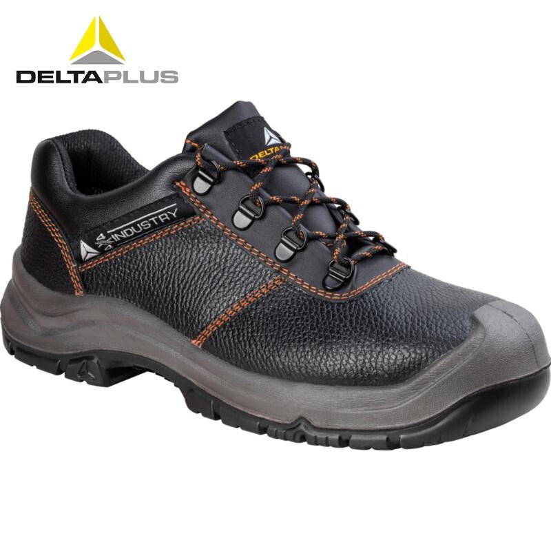 代尔塔 301921 牛皮安全鞋防砸防静电耐高温安全鞋耐酸碱水劳保鞋